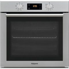 Hotpoint SA4544CIX 60cm Built In Electric Single Oven - Silver