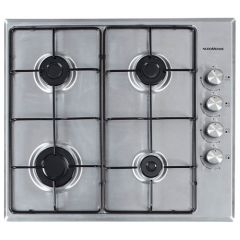 NordMende HGE603IX 60cm Gas Hob (Stainless Steel)